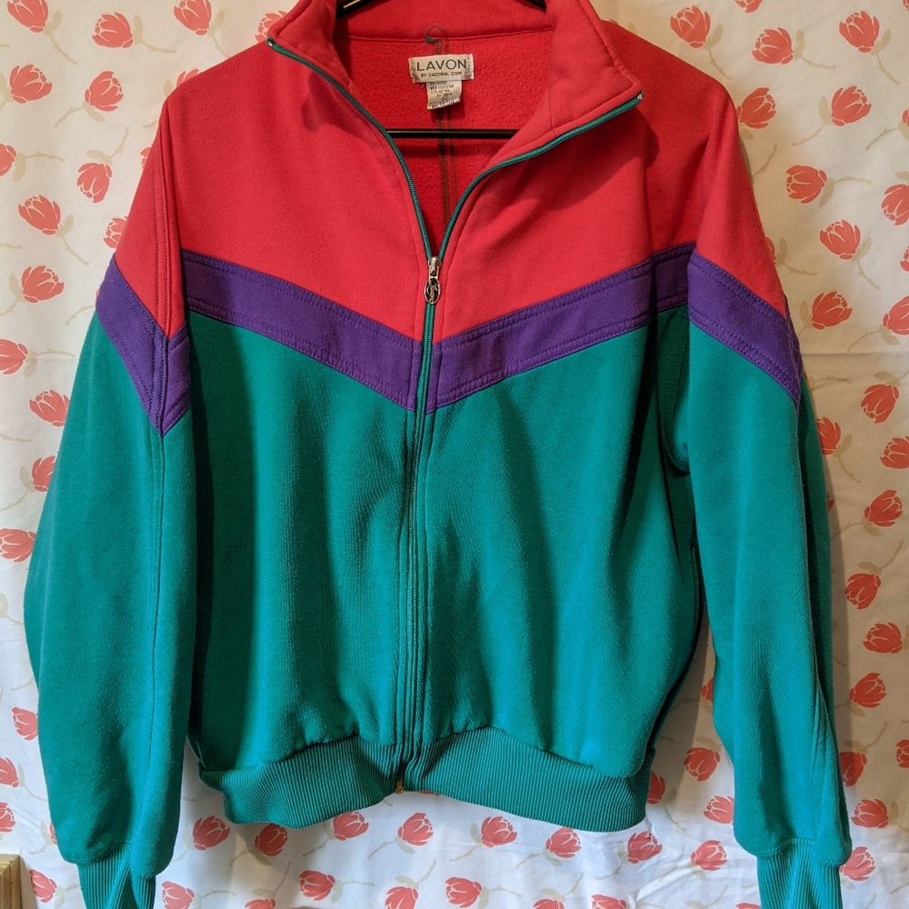 Vintage colorblock jacket